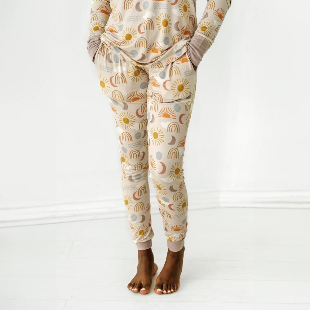 LITTLE SLEEPIES desert sunrise women’s pajama pants